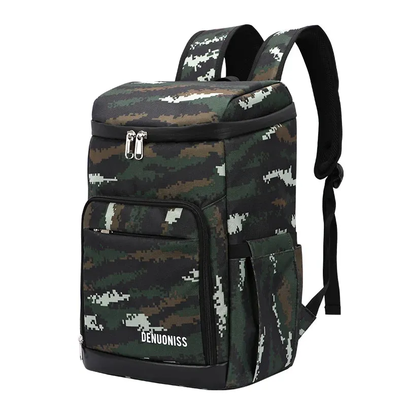 Suitable Picnic Cooler Backpack – Thickened Waterproof Large Thermal Insulated Bag for Fresh-Keeping and Outdoor Refrigeration