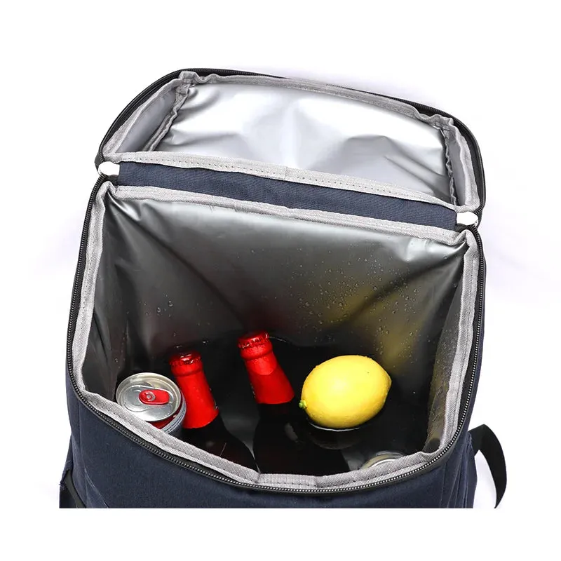 Suitable Picnic Cooler Backpack – Thickened Waterproof Large Thermal Insulated Bag for Fresh-Keeping and Outdoor Refrigeration
