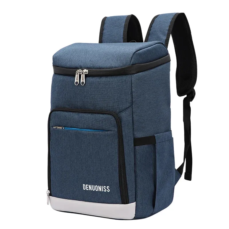 Suitable Picnic Cooler Backpack – Thickened Waterproof Large Thermal Insulated Bag for Fresh-Keeping and Outdoor Refrigeration