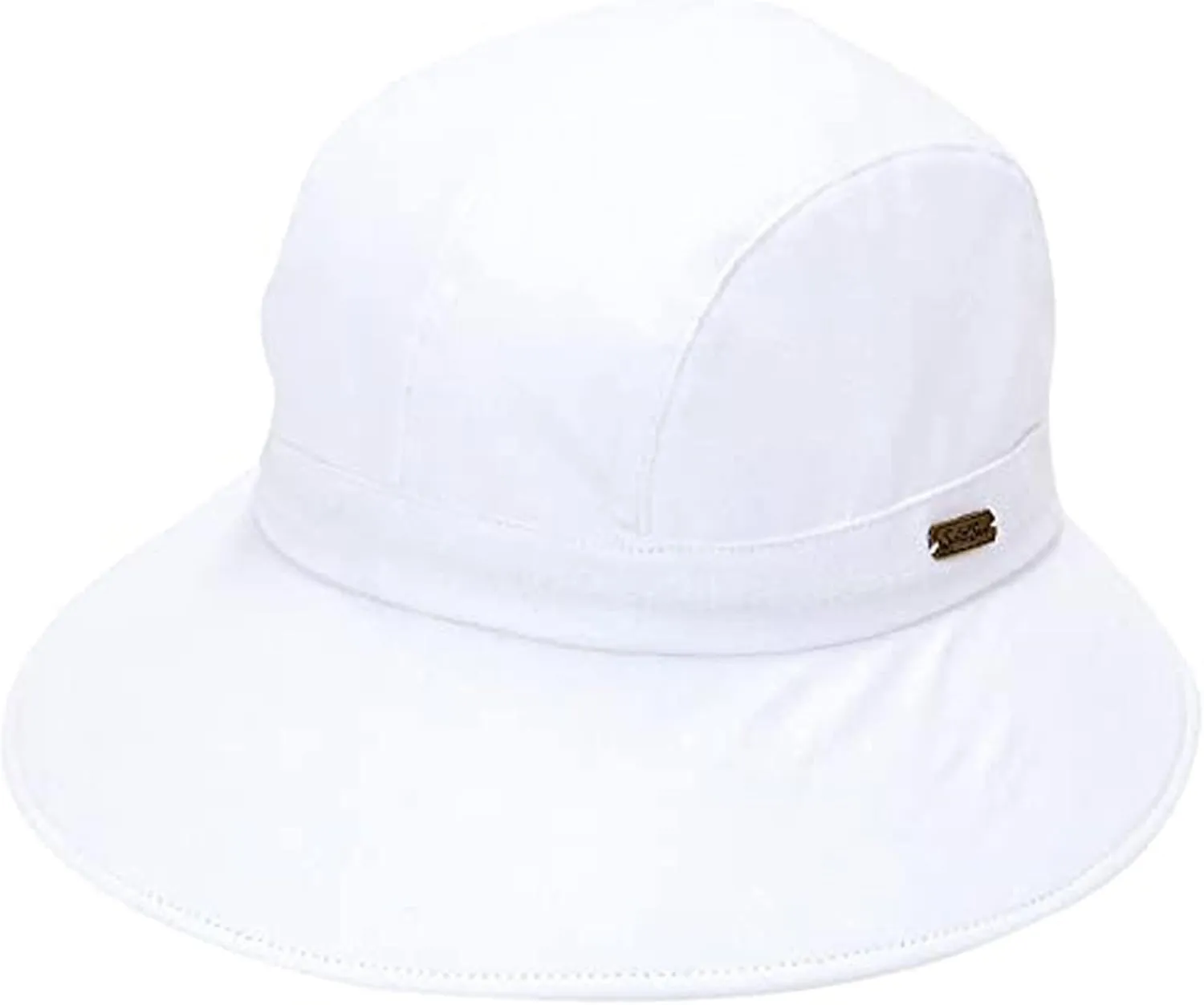 Sun 'N' Sand Packable Sun Hat Women - Cotton Summer Hat - Beach Hats for Women - Foldable Packable Hat with Drawstring - 3.5"
