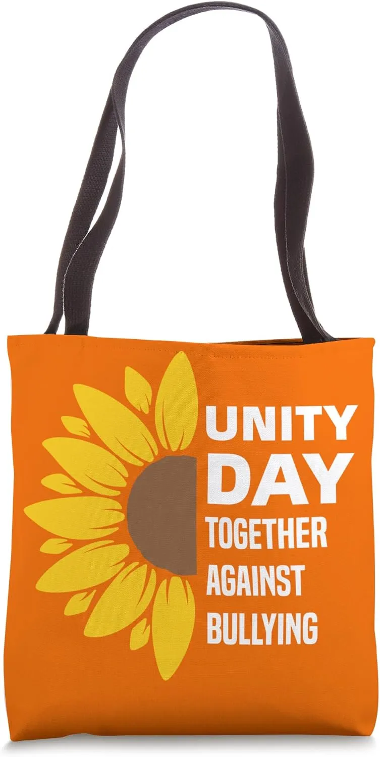 Sunflower Unity Day Together Against Bullying Unity Day Tote Bag