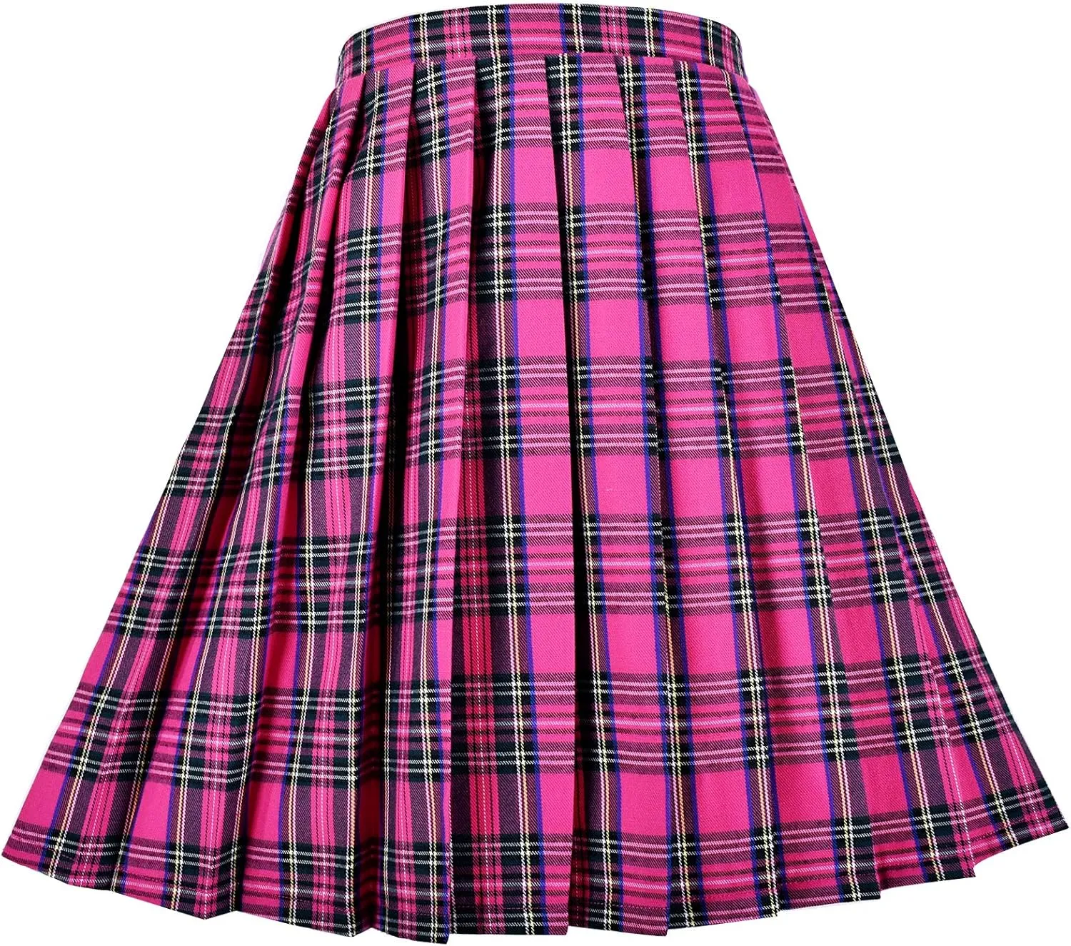 Sunny Fashion 3 Pieces School Uniform Girls White Shirt Skirt Collar Bow Tie