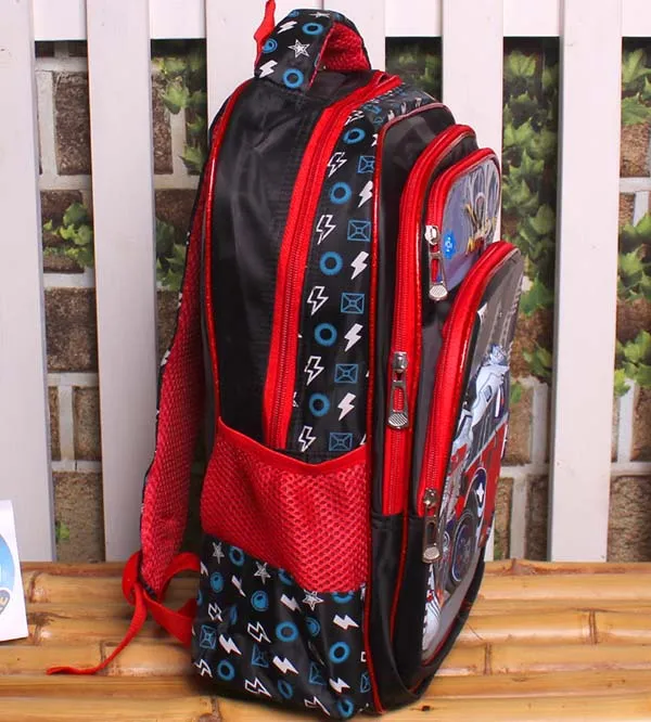 Super Nitrus 3D Light Up School Bag for Grade 1 & Grade 2 (KC5741)