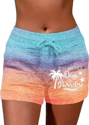 Sweat Shorts for Women Summer Beach Casual Drawstring Shorts Running Short Workout Lounge Shorts with Pockets