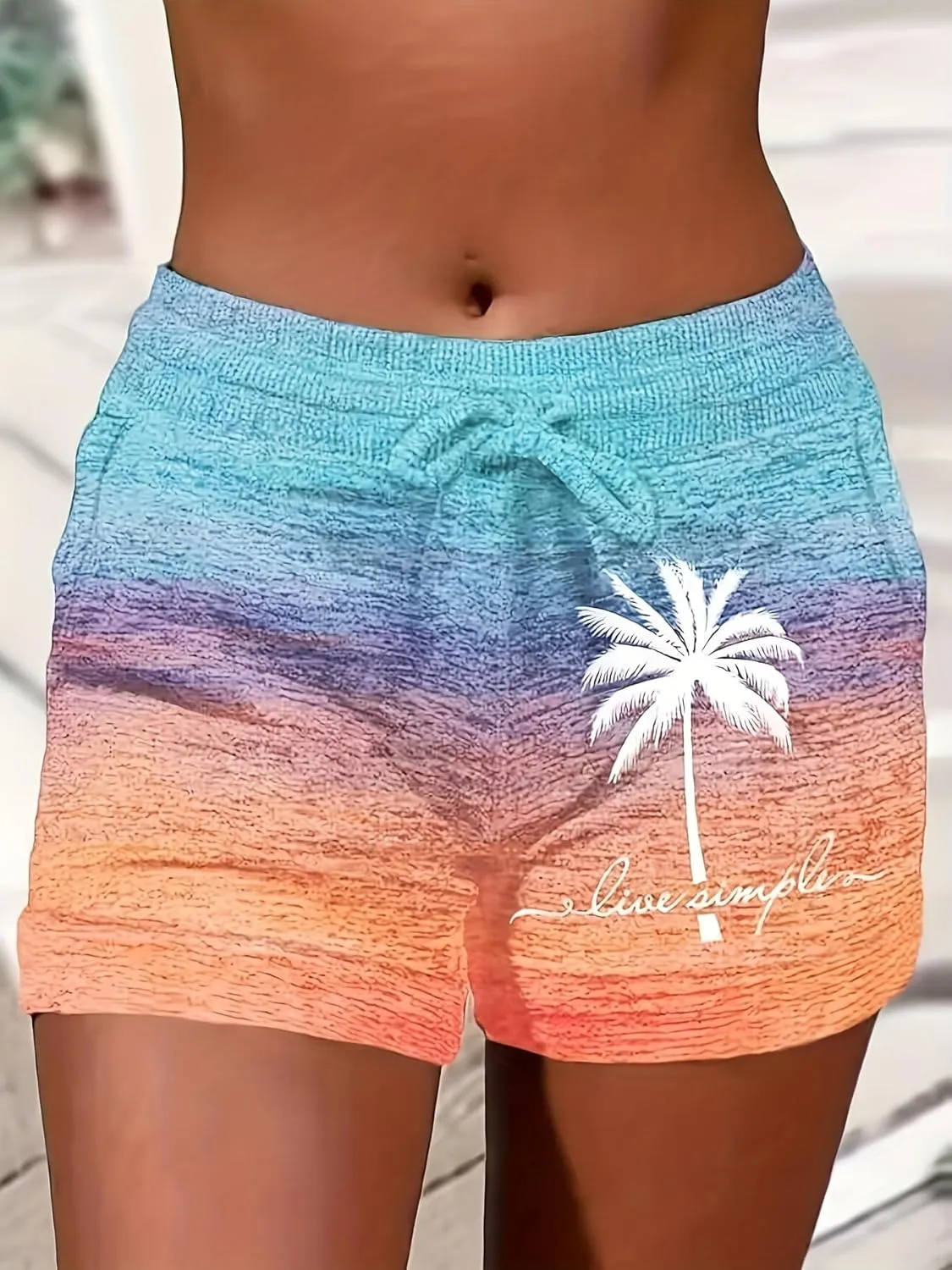 Sweat Shorts for Women Summer Beach Casual Drawstring Shorts Running Short Workout Lounge Shorts with Pockets