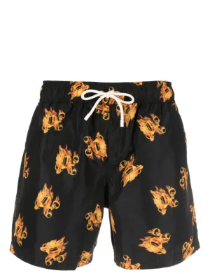Swim Shorts With Logo