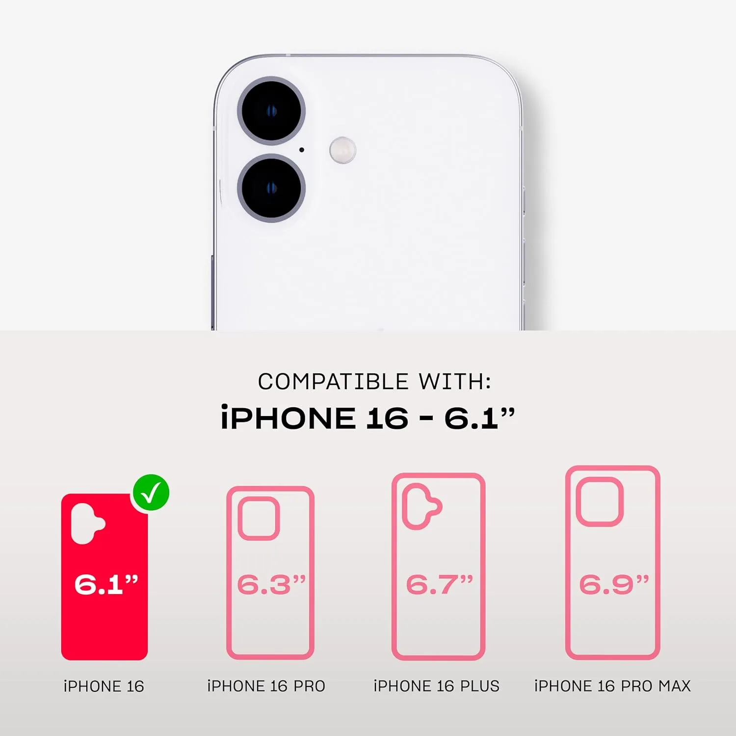 Tech21 EvoLite for iPhone 16 - Ultra Thin - Impact Protection Case - in Clear