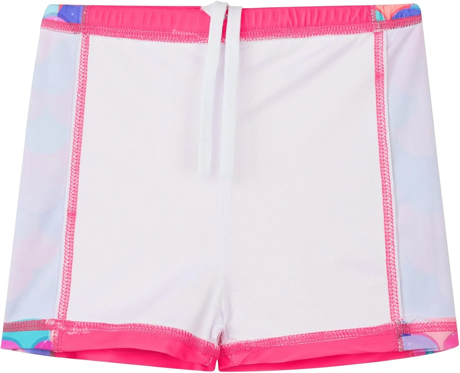 TFJH E Girls Short Sleeve Swimwear Two Piece Swimsuit UPF 50  Rash Guard Sets UV 3-12Y
