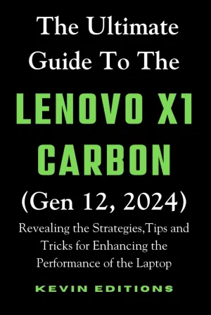 The Ultimate Guide to the Lenovo X1 Carbon (Gen 12, 2024): Revealing the Strategies,Tips and Tricks for Enhancing the Performance of the Laptop (Kevin Guides & Reviews) Paperback – April 1, 2024