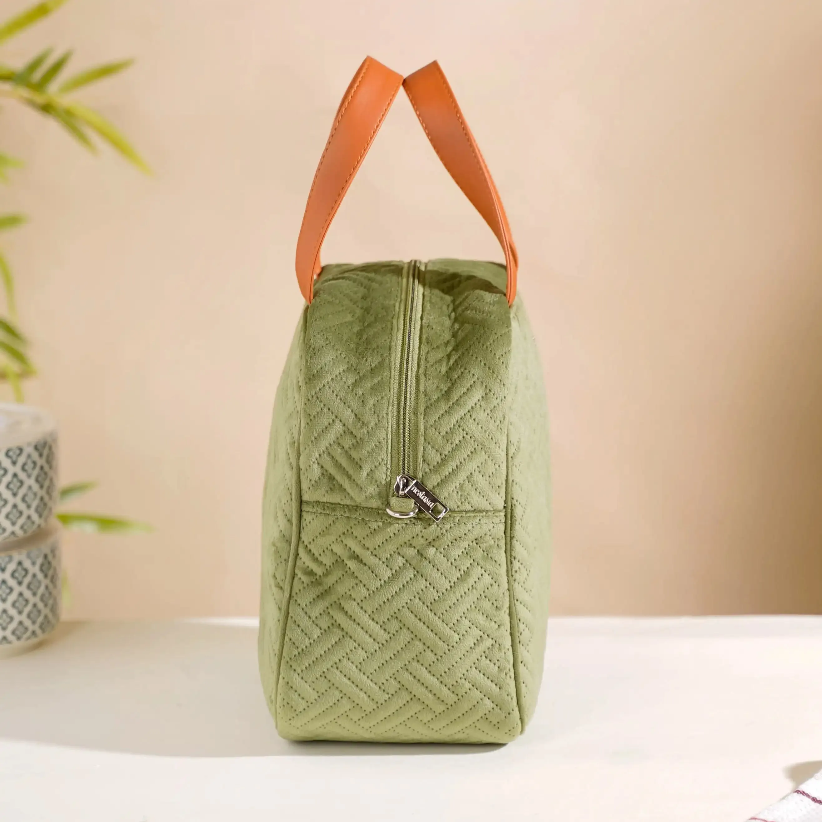 Thermal Insulated Travel Lunch Bag Green
