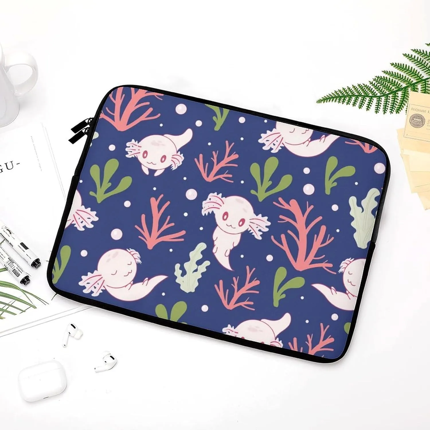 TigerPrint All Print Hands Free Withdrawal Laptop Bag Unisex