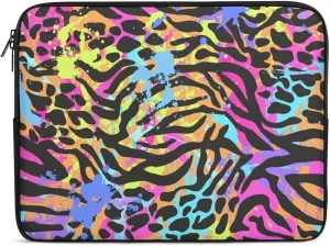 TigerPrint All Print Hands Free Withdrawal Laptop Bag Unisex
