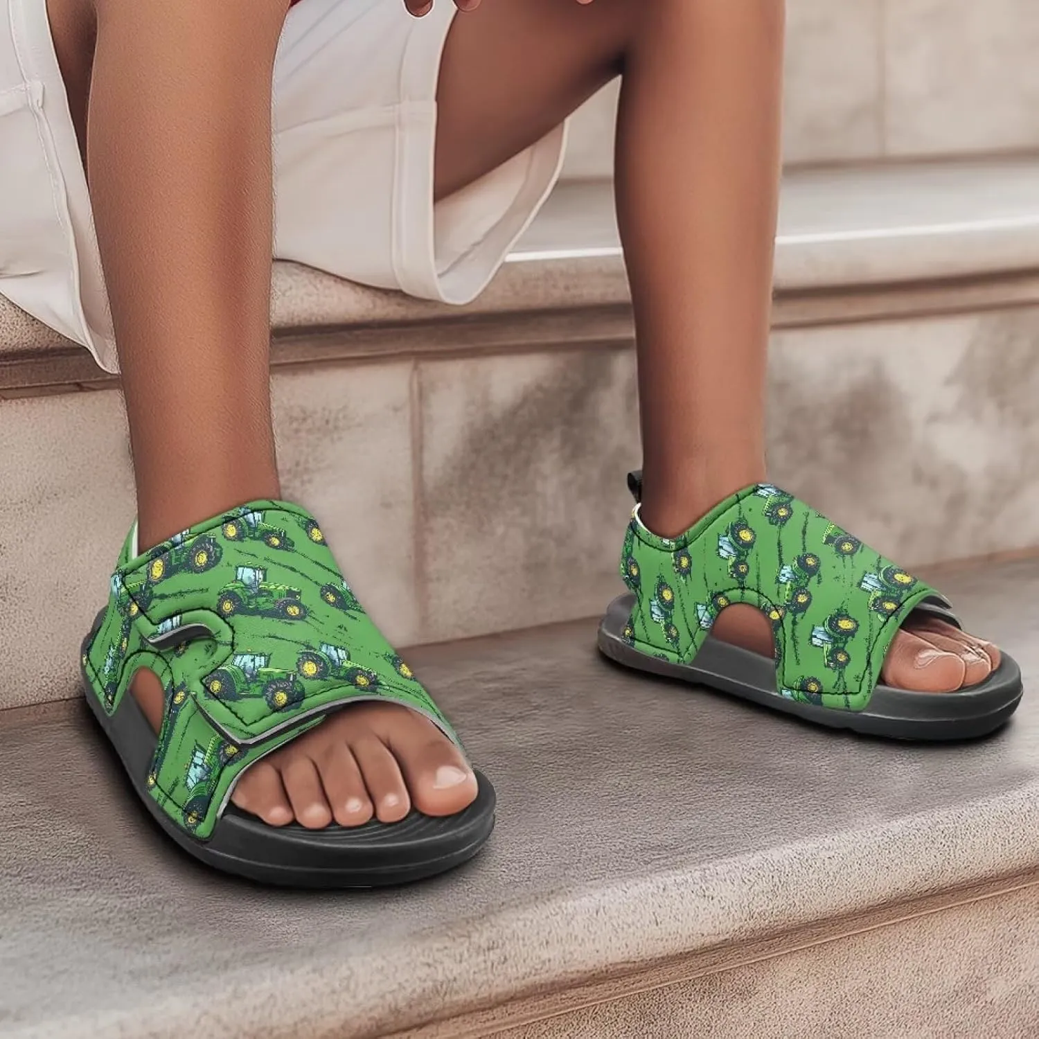 Toddler Sandals Boys Summer Slippers Kids Everyday Sandals for Outdoor