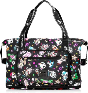 Tokidoki Duffle Bag for Travel, Carry on Weekender Bags for Women Large Capacity Tote Bag, Sports Gym Bag