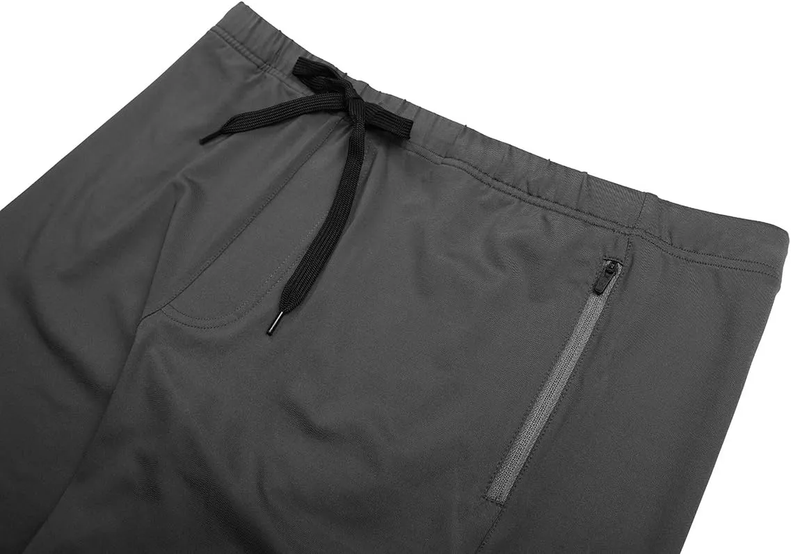 Tough Mode Mens Workout Bodybuilding MMA WOD Training Gym Running Lifting Shorts Zipper Pocket