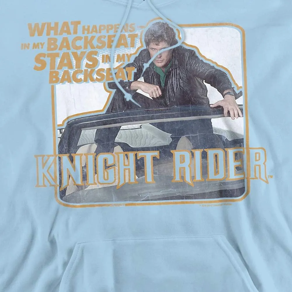 Trevco Knight Rider Back Seat Unisex Adult Pull-Over Hoodie