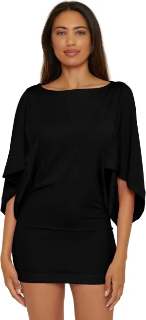 Trina Turk Women's Monaco Casablanca Tunic, Casual, Beach Cover Ups