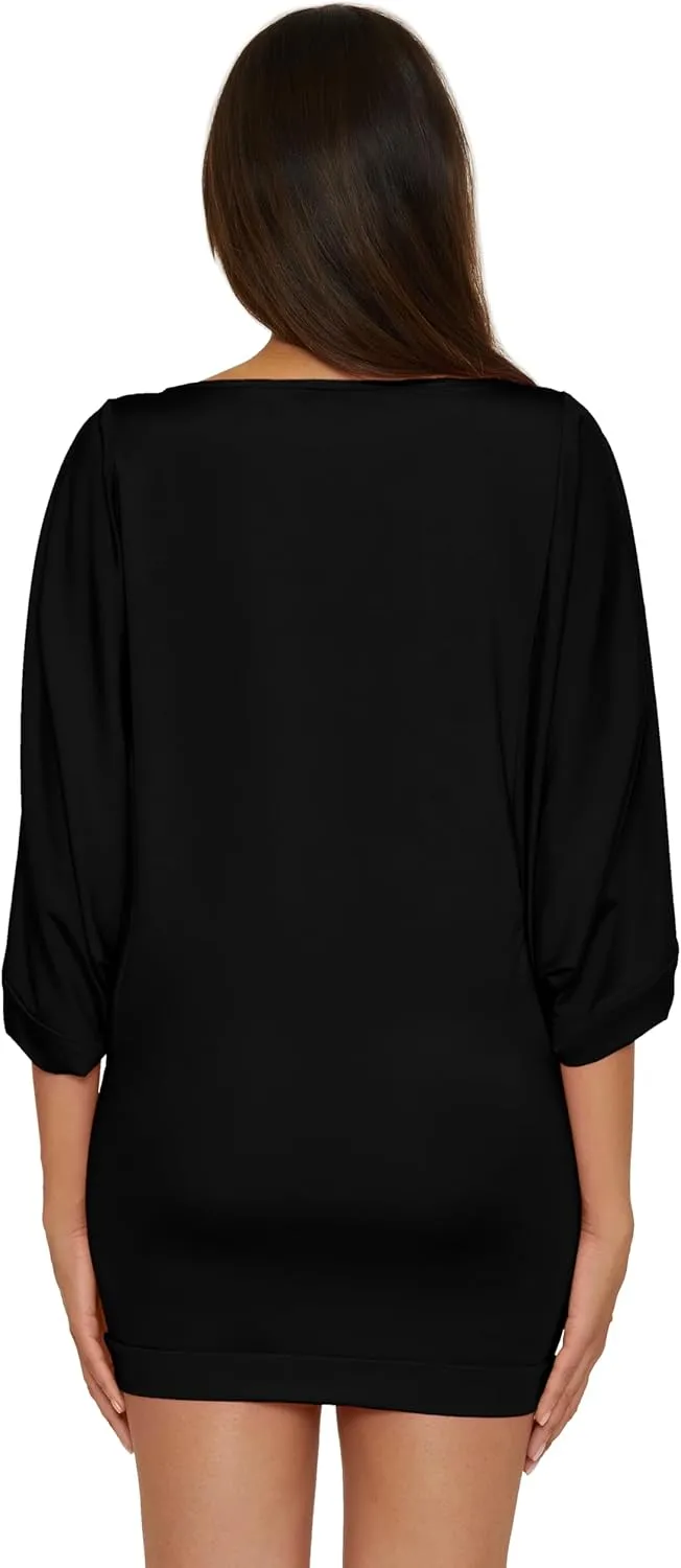 Trina Turk Women's Monaco Casablanca Tunic, Casual, Beach Cover Ups