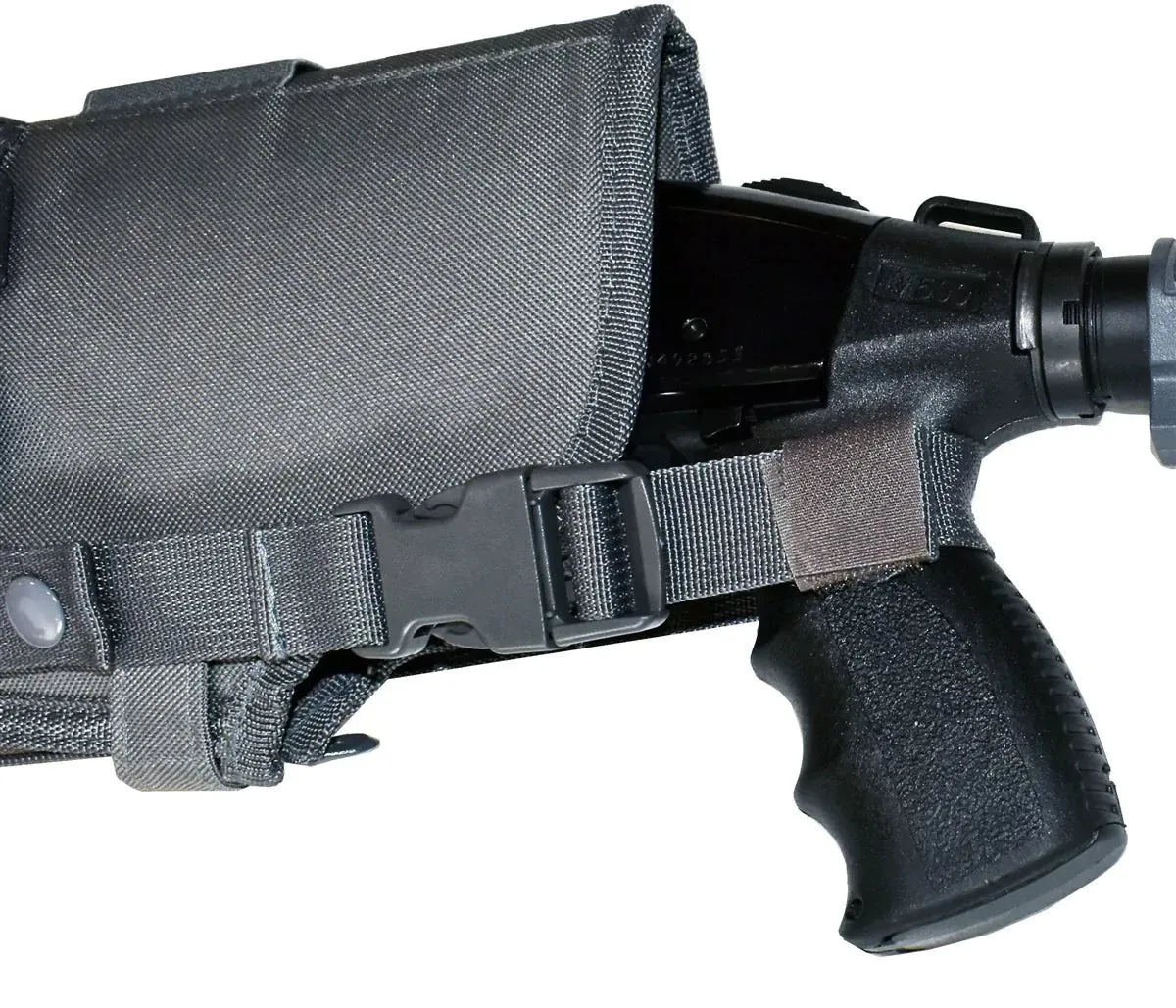 Trinity scabbard for Kel-Tec KSG - Pump Action Tactical case Hunting Storage Soft Range molle Holster Bag Shoulder Military Security ATV Horse Motorcycle Padded Bag Gray 25 inches.