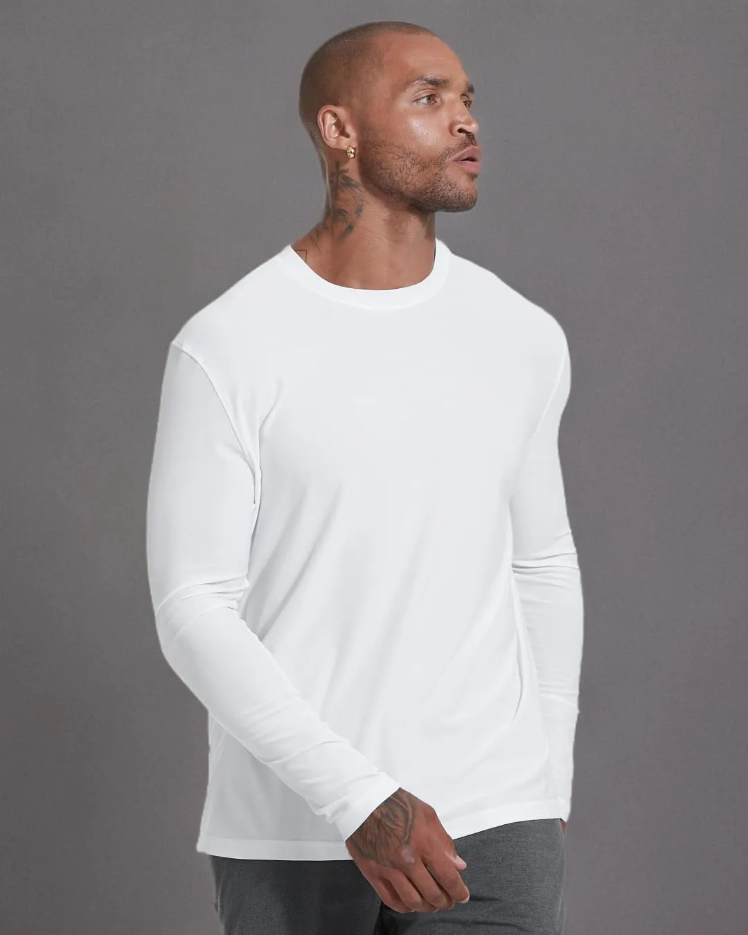 True Classic Workout Shirts for Men - Athletic Tops & Gym Shirts for Men, Quick-Dry Mens Workout Shirt Base Layer