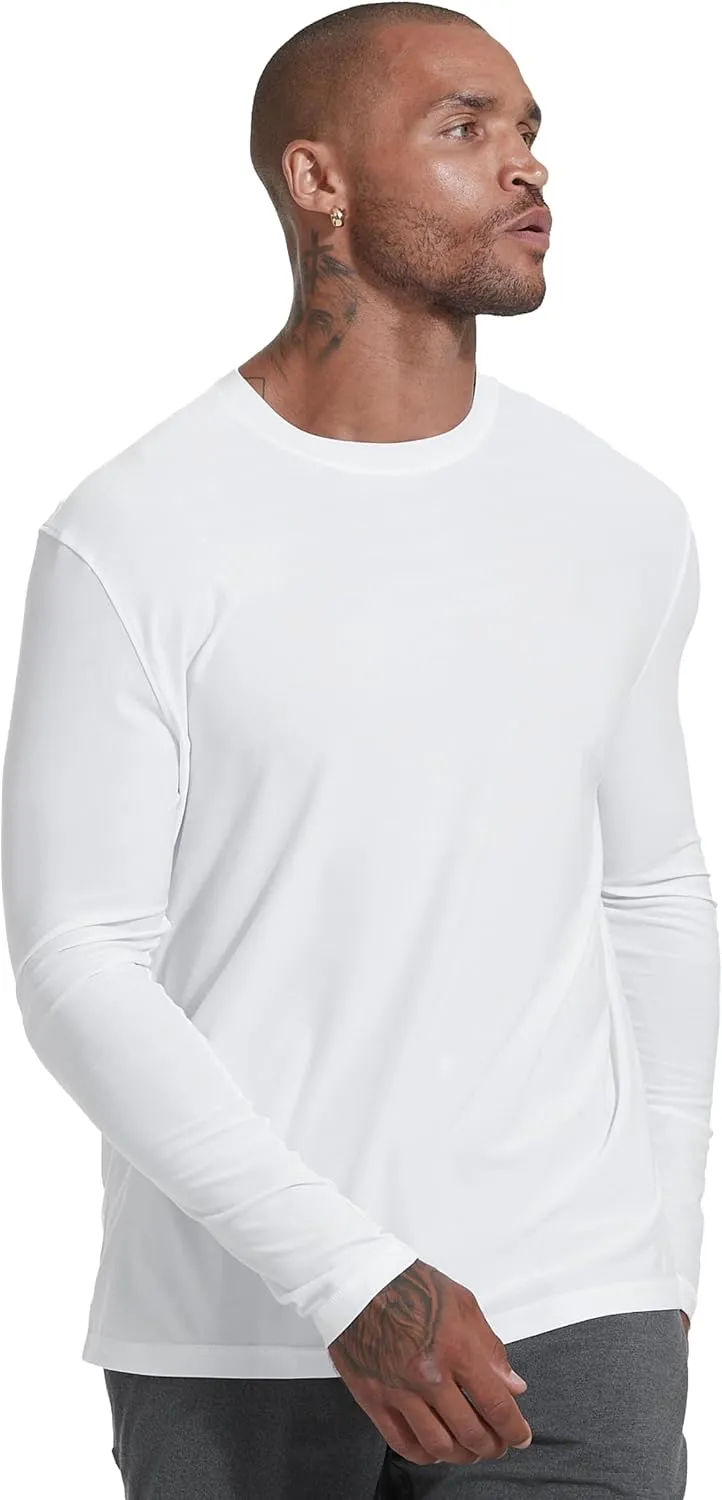 True Classic Workout Shirts for Men - Athletic Tops & Gym Shirts for Men, Quick-Dry Mens Workout Shirt Base Layer