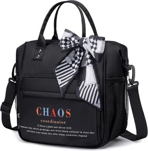 TuErCao Chaos Coordinator Lunch Bag Cool Gifts for Coworkers Employee Appreciation Gifts Office Gifts Administrative Professional Day Gifts Useful Assistant Principal Boss Gifts for Women for Work