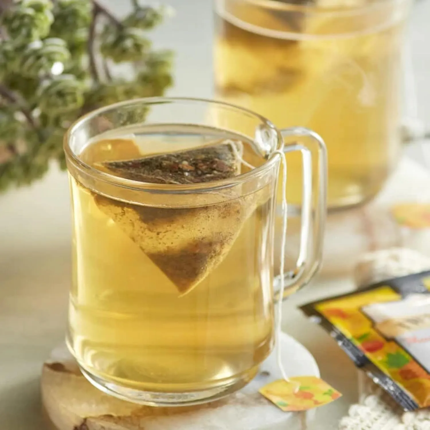 Twinings Discovery Collection Mango & Pineapple Infusion Tea, 30 Large Leaf Pyramid Tea Bags