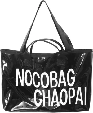 Ulalaza Large Candy Polka Color Clear Shoulder Bag 2 IN 1 Beach Totes Transparent Handbags With Interior Pocket For Women