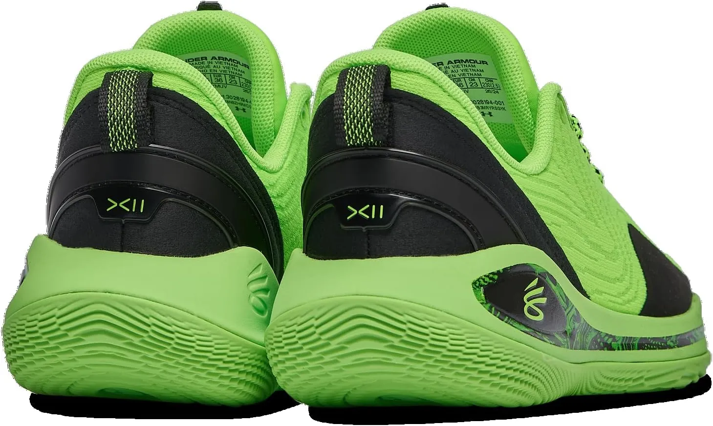 Under Armour Curry 12 EXTL - Boys' Grade School (Green/Black)
