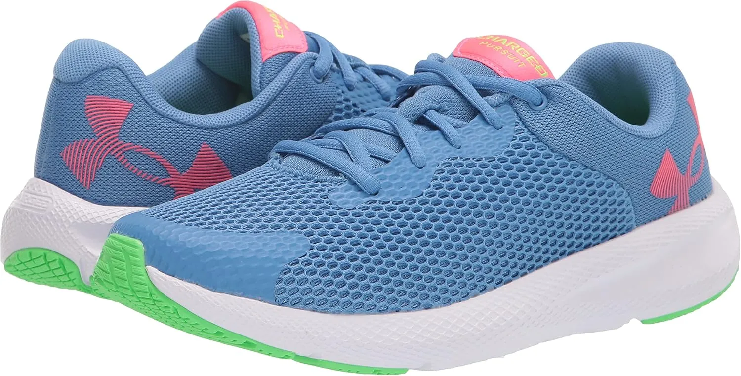 Under Armour Girls' Grade School Charged Pursuit 2 BL Running Shoe