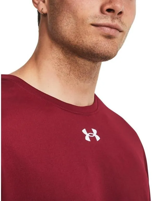 Under Armour Men's Team Tech Loose Cardinal Short Sleeve Shirt