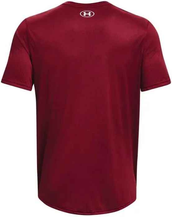 Under Armour Men's Team Tech Loose Cardinal Short Sleeve Shirt