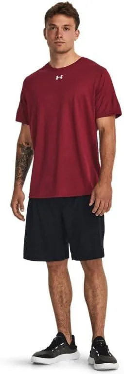 Under Armour Men's Team Tech Loose Cardinal Short Sleeve Shirt