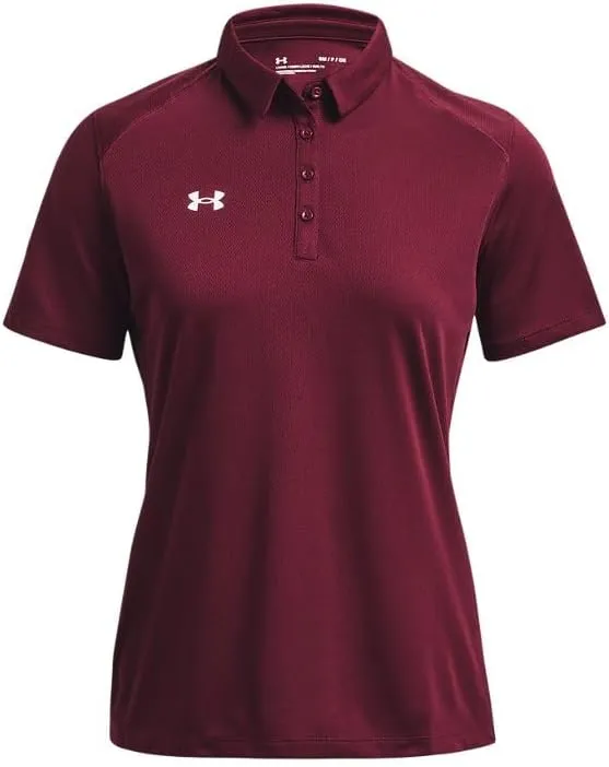 Under Armour Tech Team Womens Short Sleeve Polo Shirt