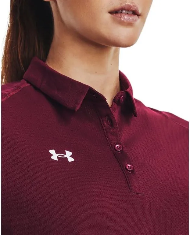Under Armour Tech Team Womens Short Sleeve Polo Shirt