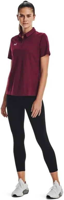 Under Armour Tech Team Womens Short Sleeve Polo Shirt