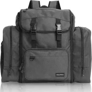Unisex Kid's Casual Bag, Charcoal Gray, F