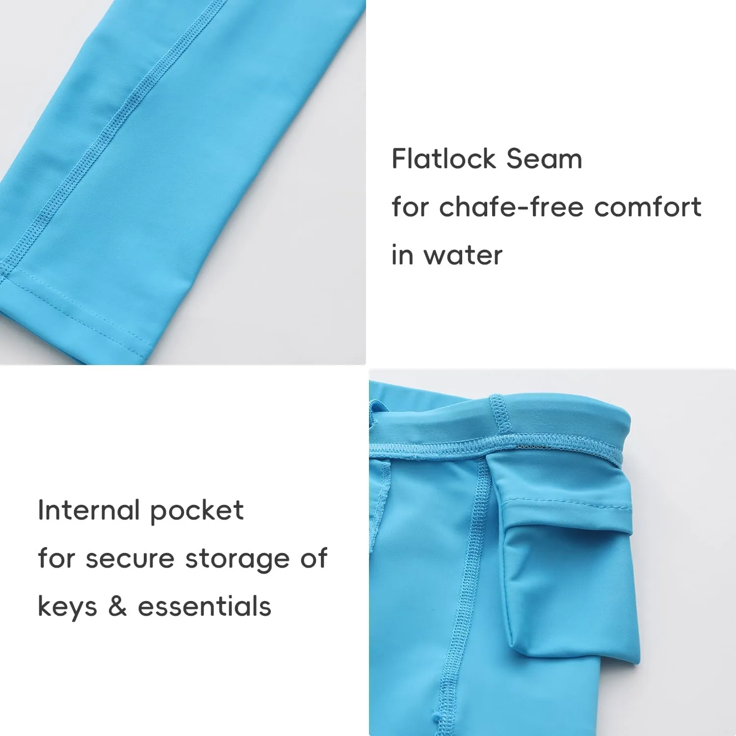 UPF 50  Kids Swim Pants, Girls Boys Swimming Leggings UV Protection Long Elastic Beach Surfing