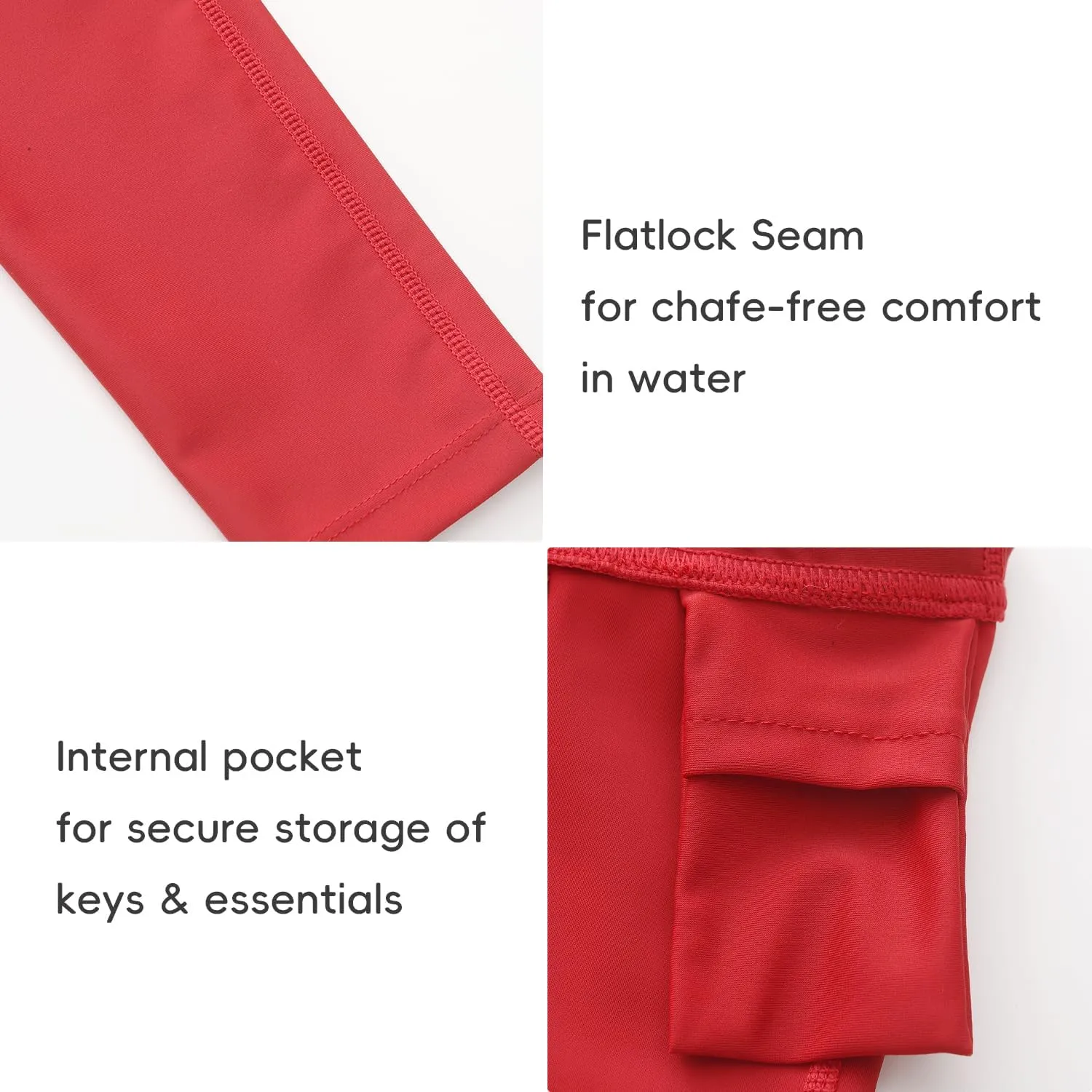 UPF 50  Kids Swim Pants, Girls Boys Swimming Leggings UV Protection Long Elastic Beach Surfing