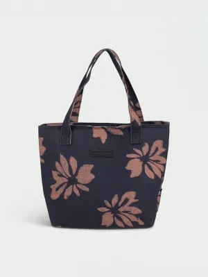 Upper Class Lunch Tote - Black Tan