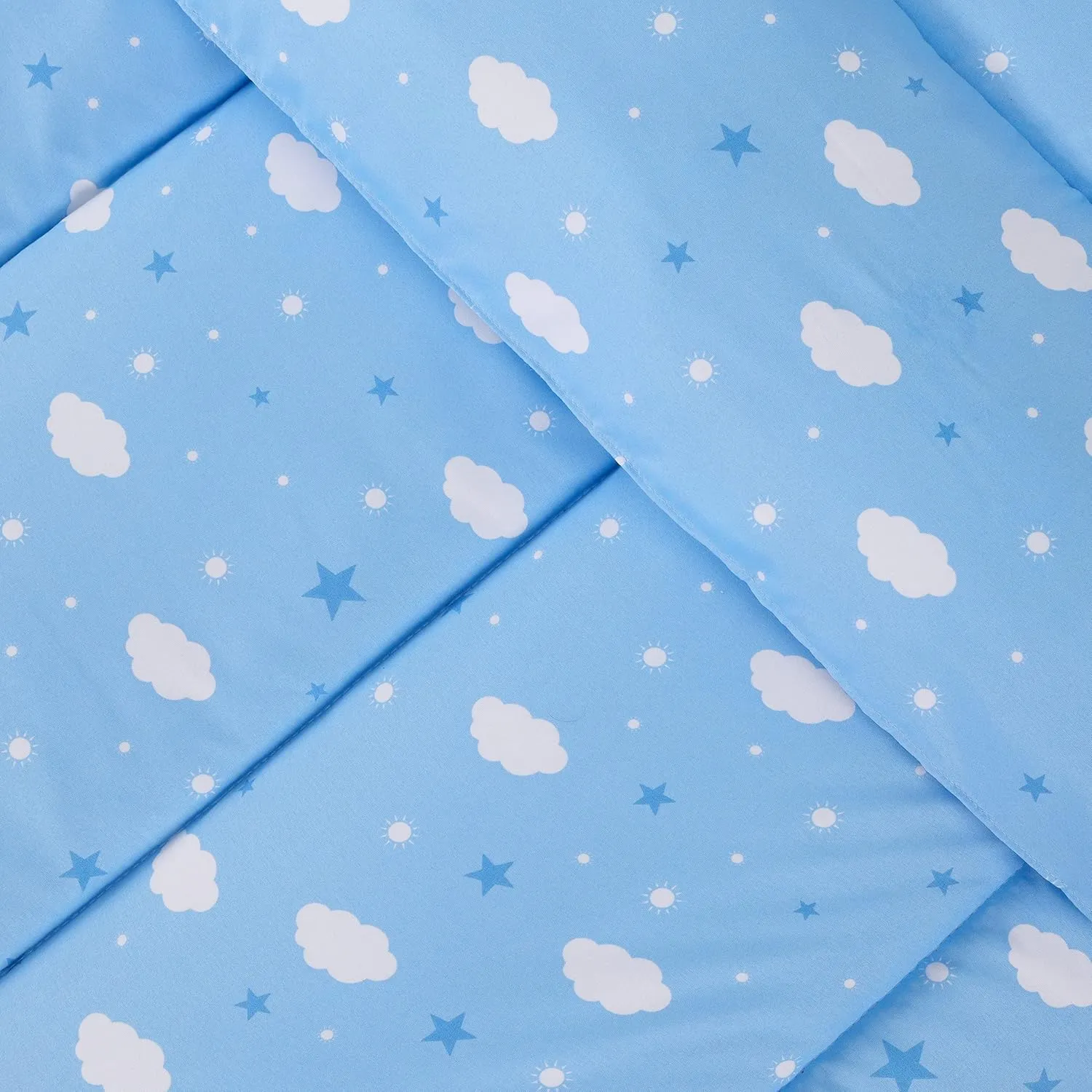 Utopia Bedding All Season Cloud Comforter Set with 2 Pillow Cases, 3 Piece Soft Brushed Microfiber Kids Bedding Set for Boys/Girls, Machine Washable (Twin)