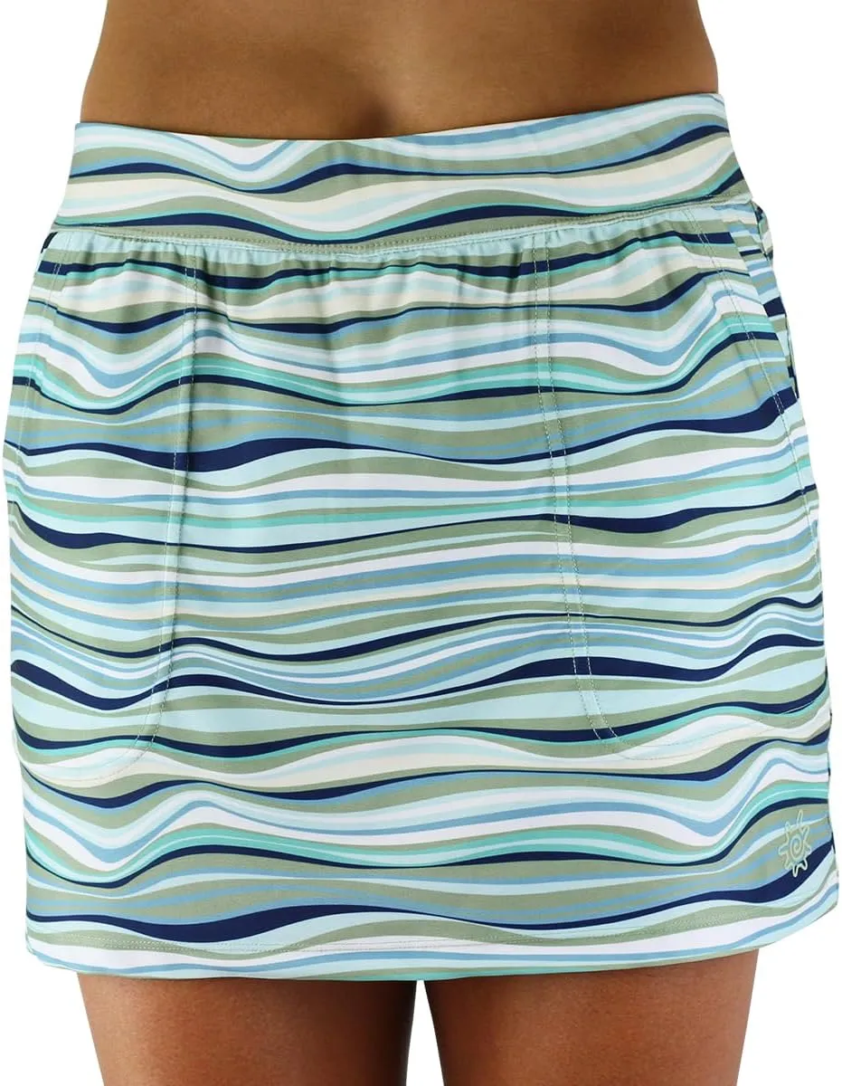 UV SKINZ UPF 50  Womens Active Swim Skirt