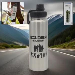 Vacuum Insulated Stainless Steel Bottle Stainless Steel (1000 Ml 1 Pc)