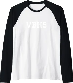 VBHS High School Raglan Baseball Tee