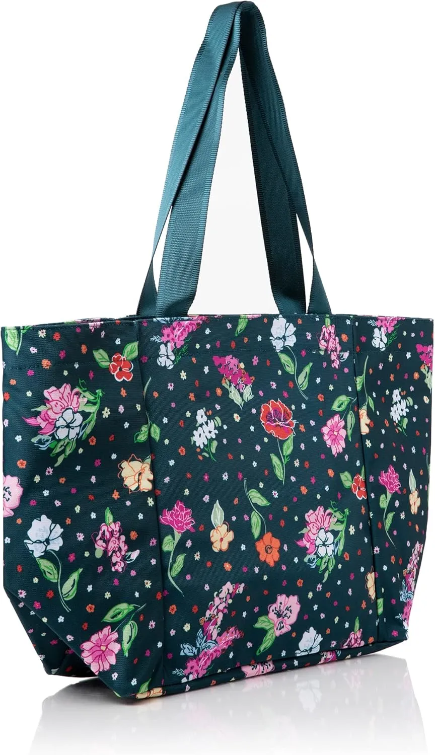 Vera Bradley Women's Recycled Lighten Up Reactive Drawstring Family Tote Bag