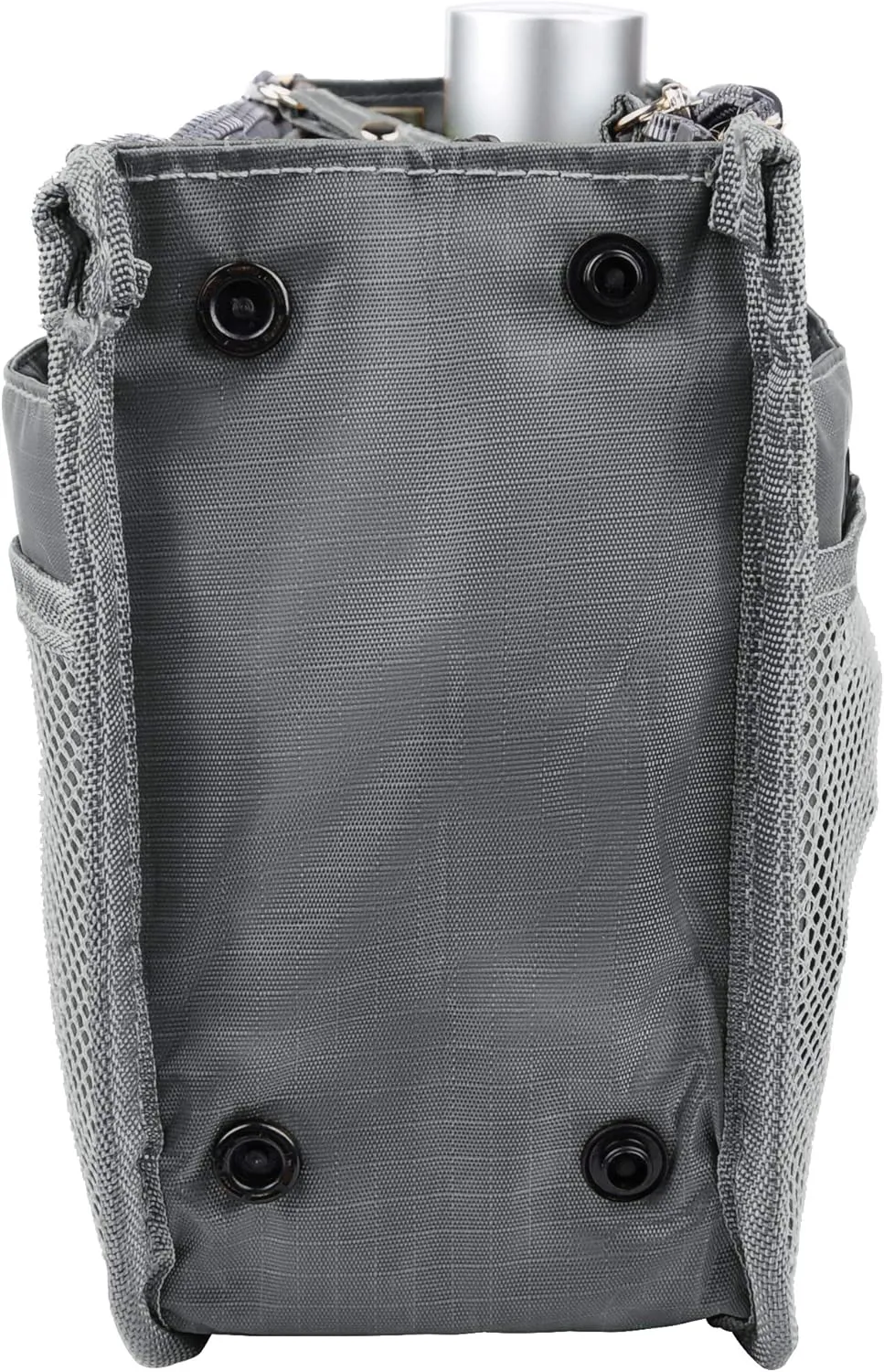 Vercord Updated Purse Handbag Organizer Insert Liner Bag in Bag 13 Pockets Grey Medium