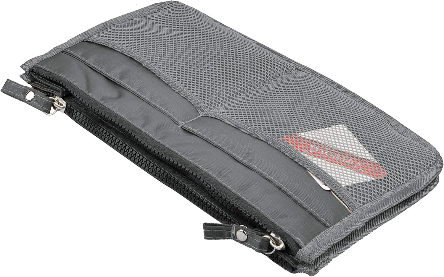 Vercord Updated Purse Handbag Organizer Insert Liner Bag in Bag 13 Pockets Grey Medium