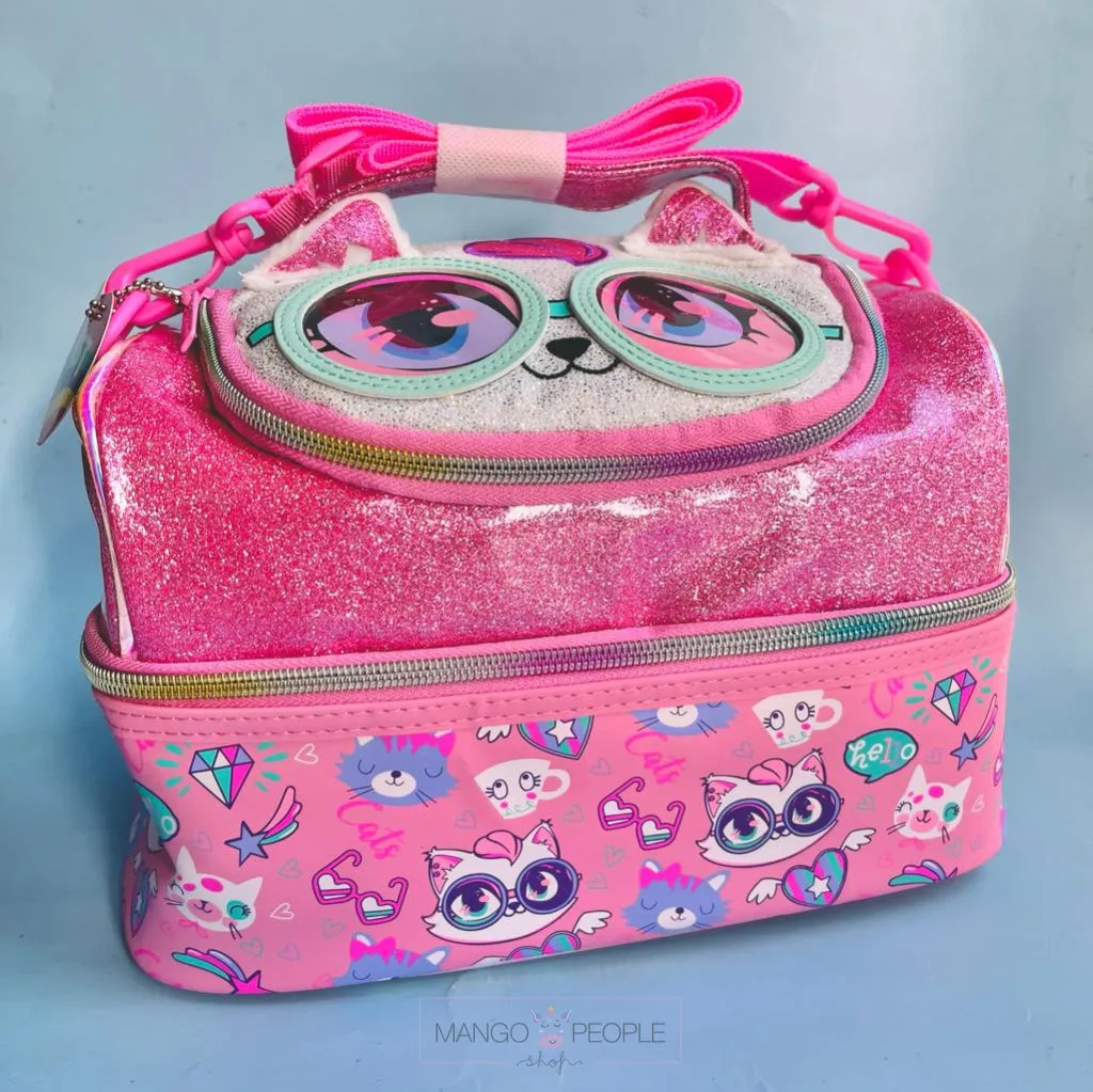 VEST Multipurpose Thermal Double Decker Lunch Bag With Multiple Sections