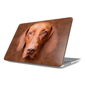 Vizsla Face Hair MacBook Case, MacBook Air Case, MacBook Air 13 Case, MacBook Pro Case, MacBook Pro 14 inch Case