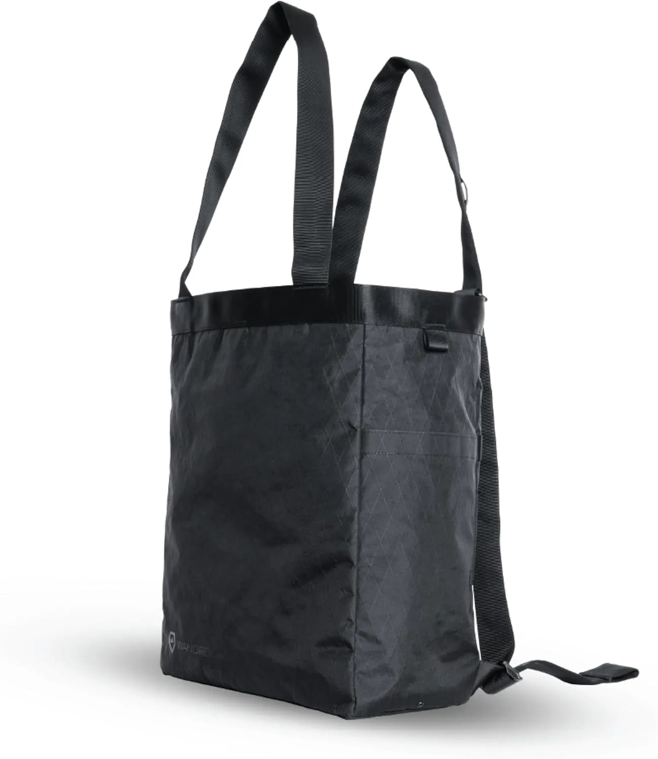 WANDRD Tote Backpack - Travel Tote Bag and Backpack In One - Bag For Commuting and Everyday Use (Black)
